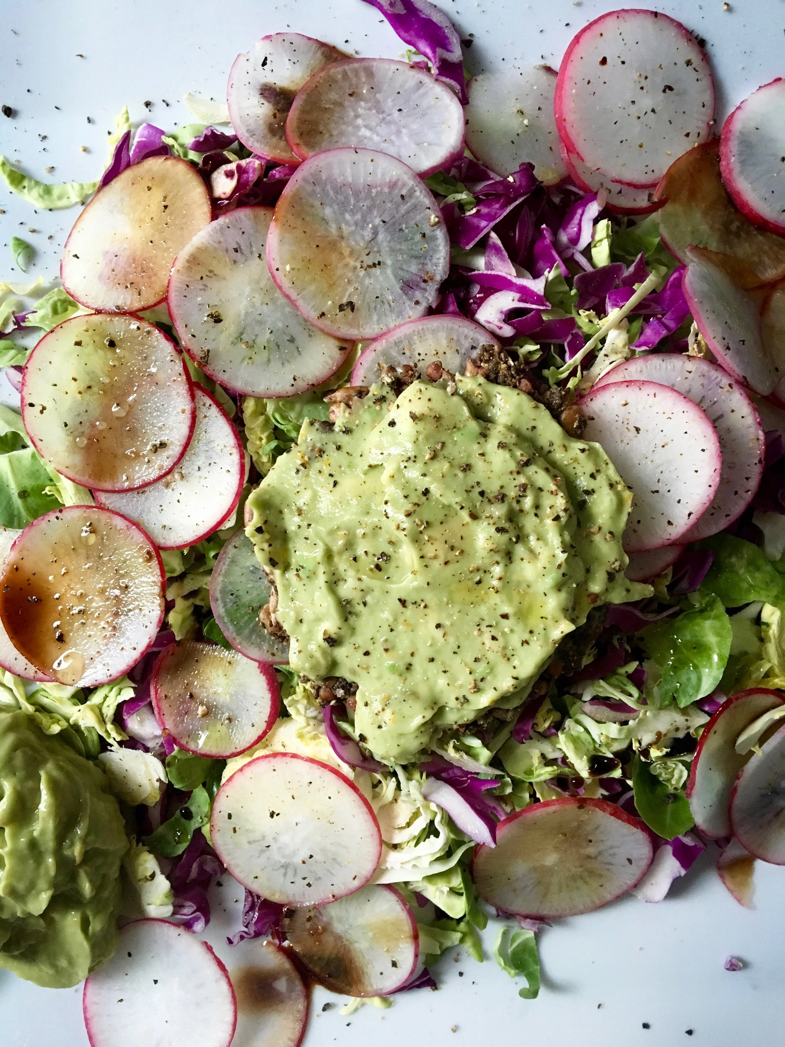 A Salad Less Ordinary + A 2 Ingredient Avocado Spread