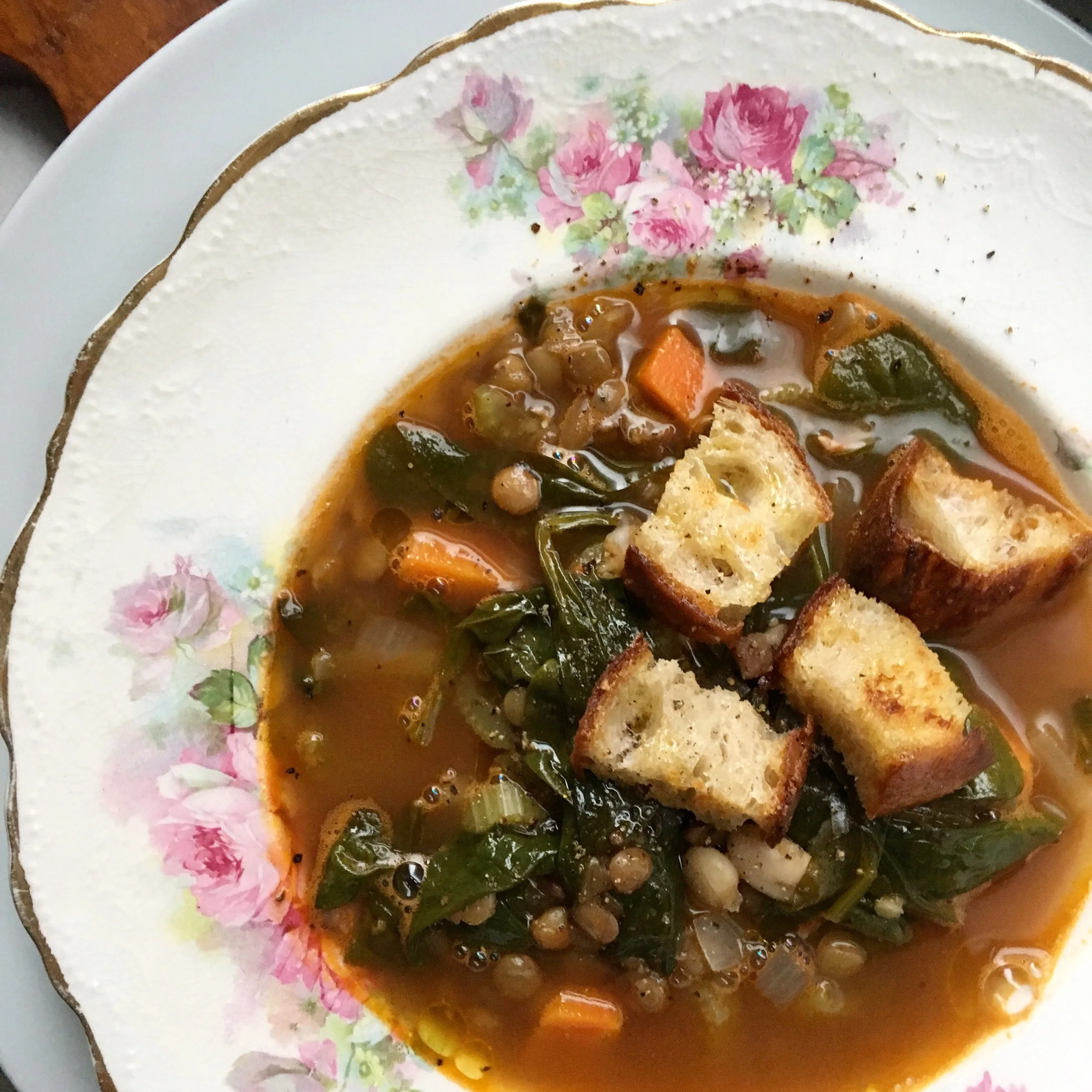 The Comfort of Lentils + Freezer Friendly Dinners 