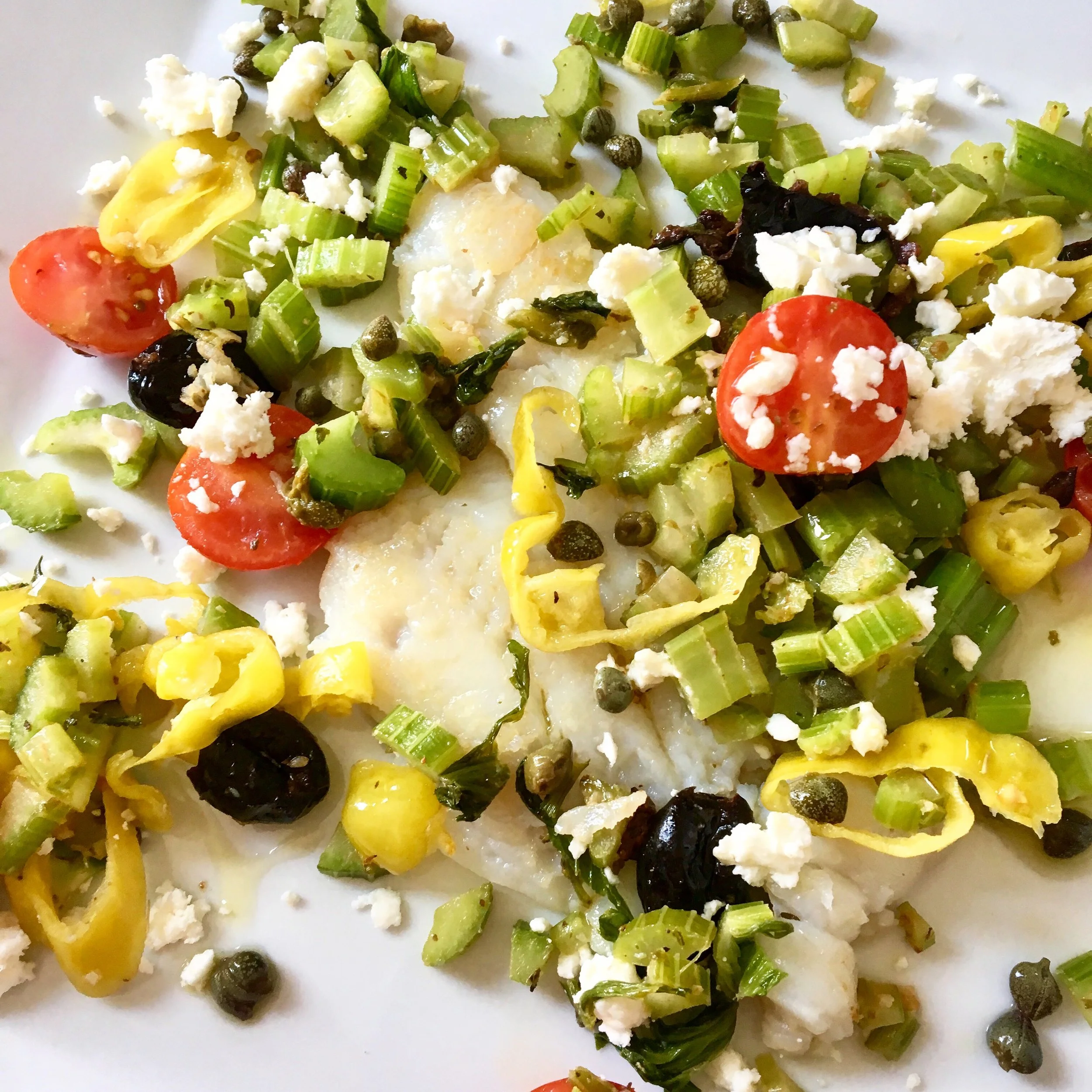 Fish + Greek Style Chutney