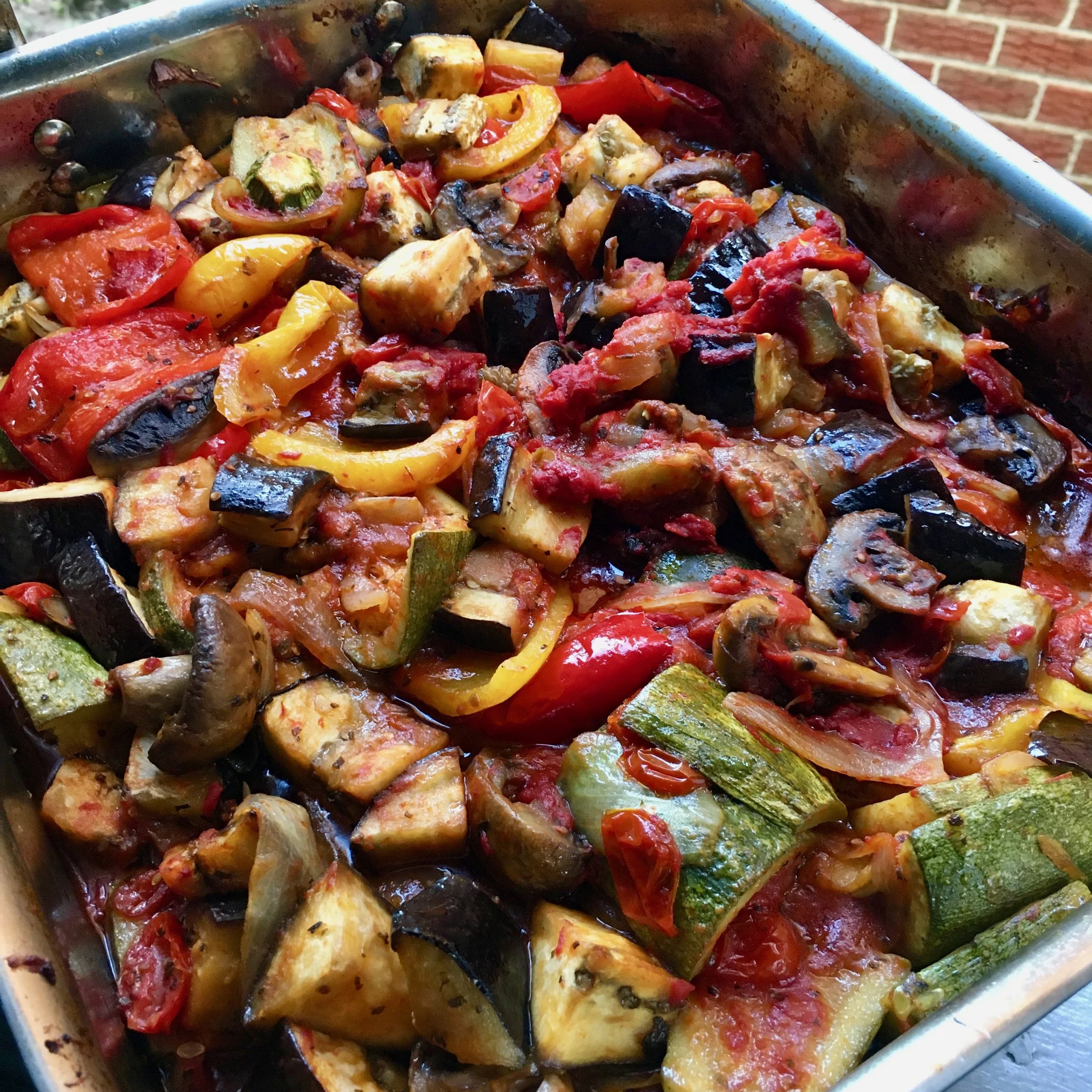 Tourlou Tourlou: Greek Oven Roasted Vegetable Stew