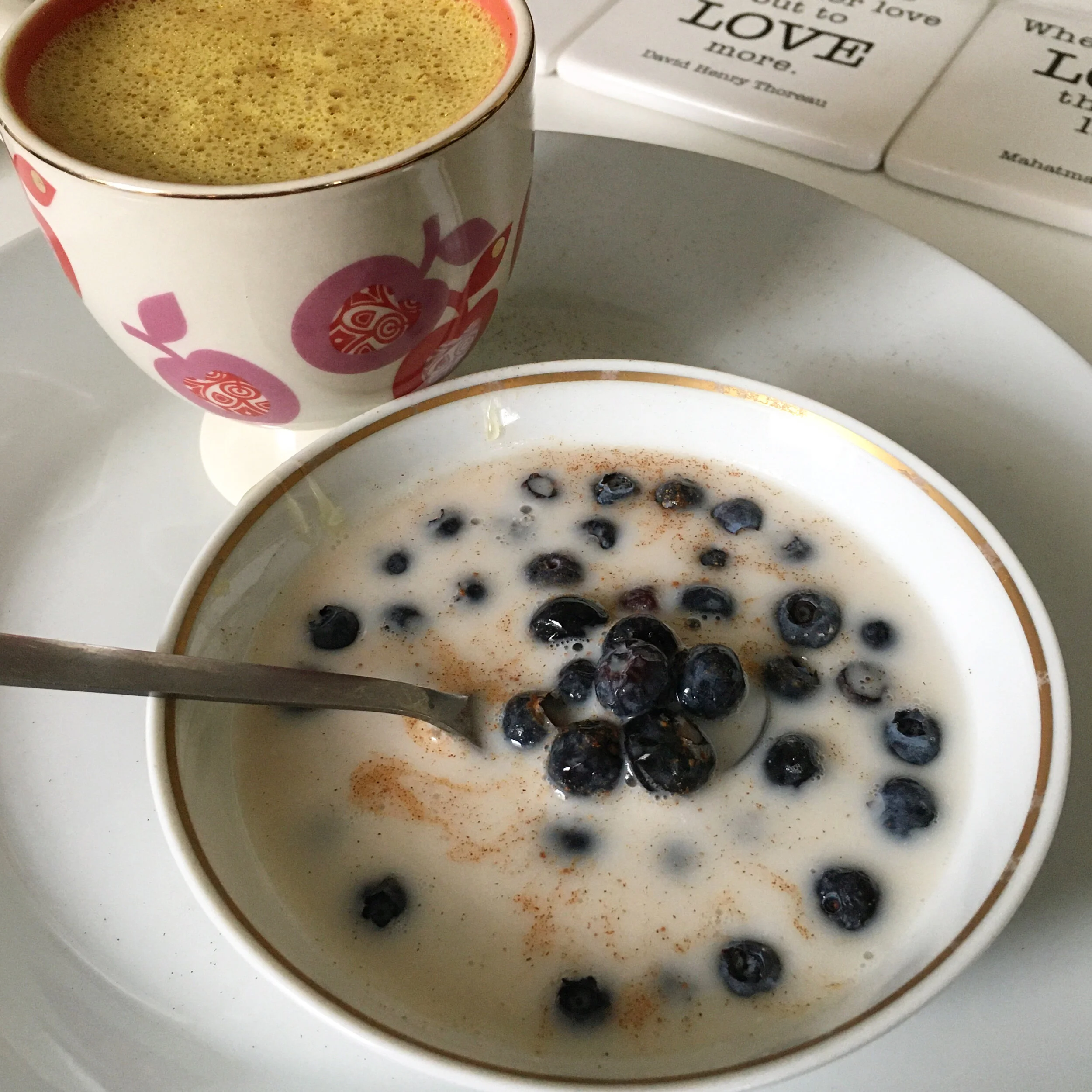 Memories of Blueberries + Cream