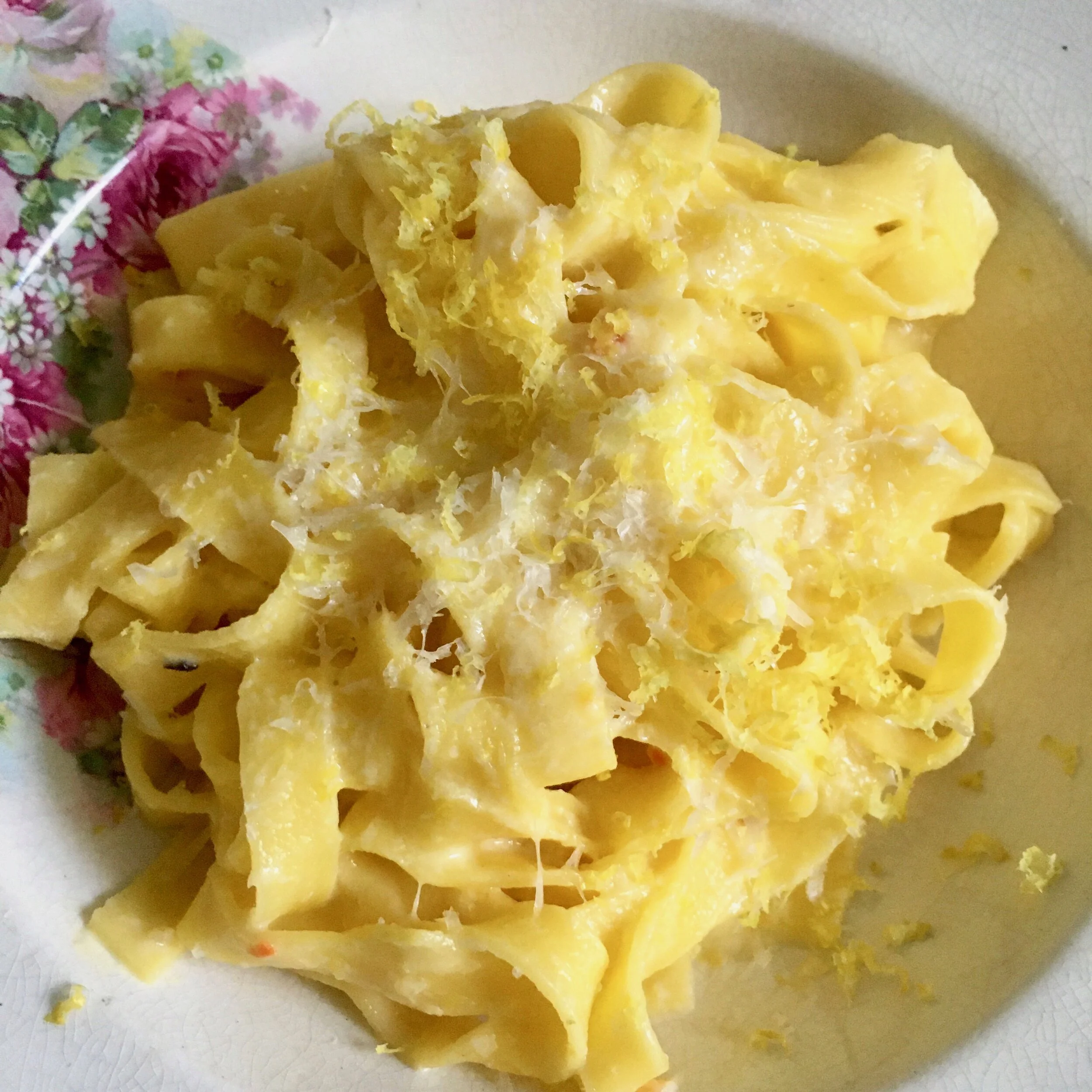Lemony Egg Yolk Sauce