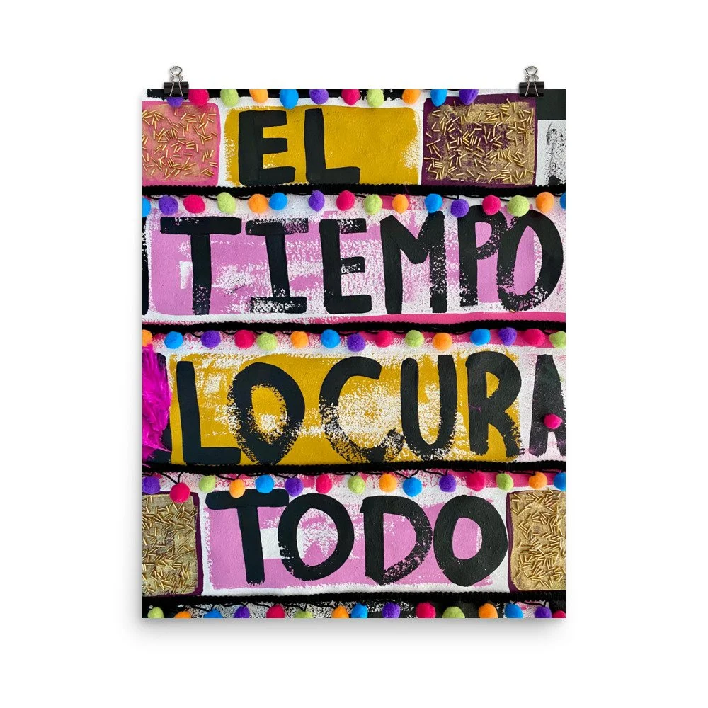 Art Print Time Heals Everything