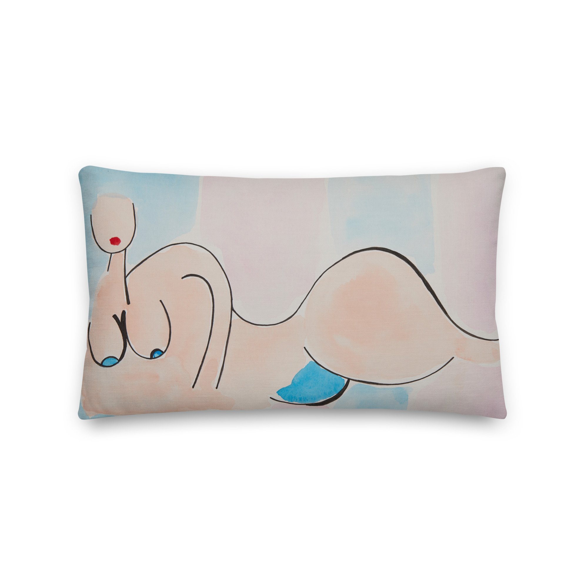 Lumbar Pillow Woman of Flesh 1