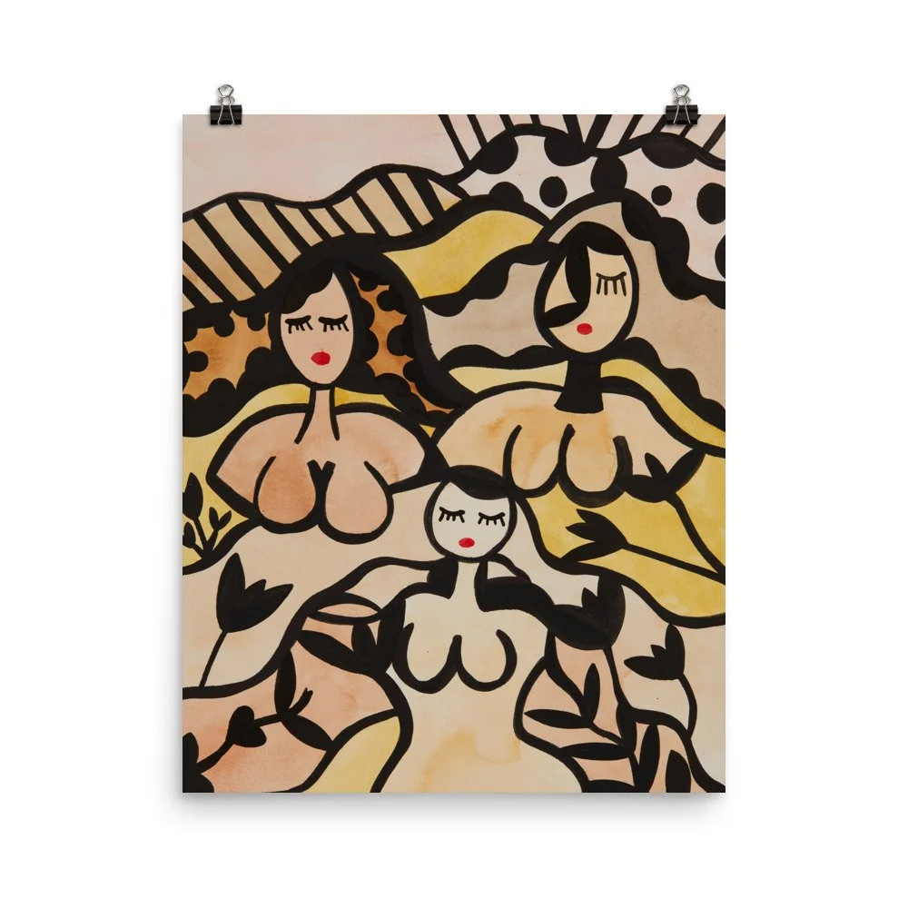 Art Print The Sweet Sirens