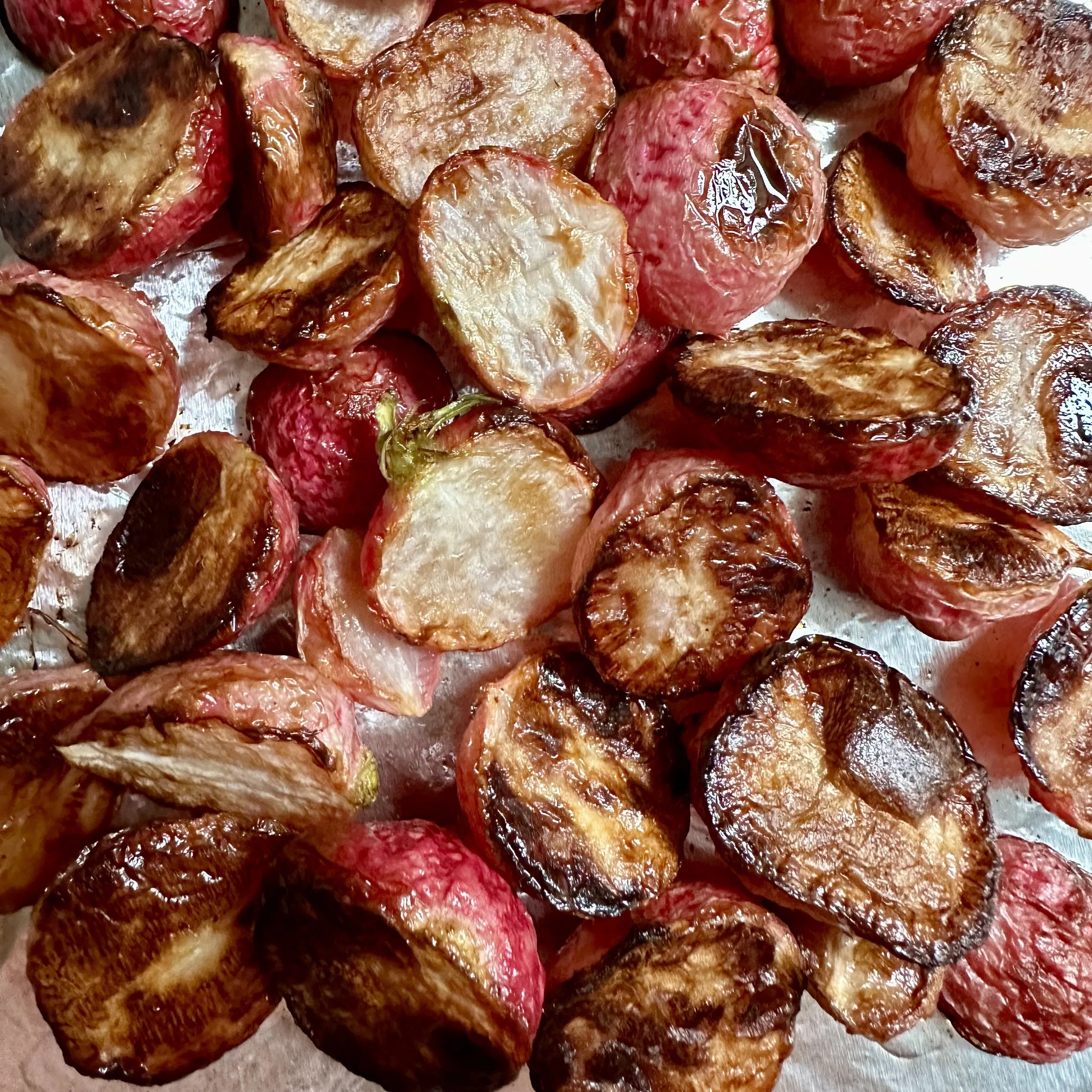 Snackable Veggies: The Shishito Pepper and The Radish 