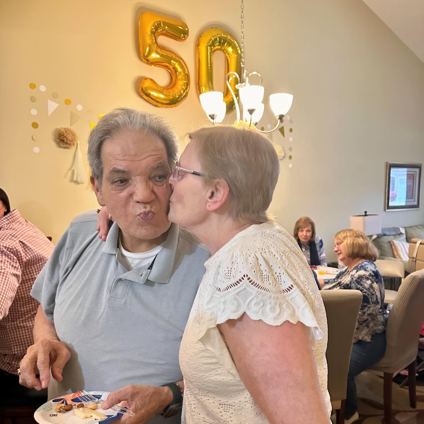 Happy 50th Anniversary, mom and dad. What a weekend of complete surprises, love, warmth, family and friends. Your love is a testament to what is possible when two people are dedicated and committed to one another - thank you for showing me what is po