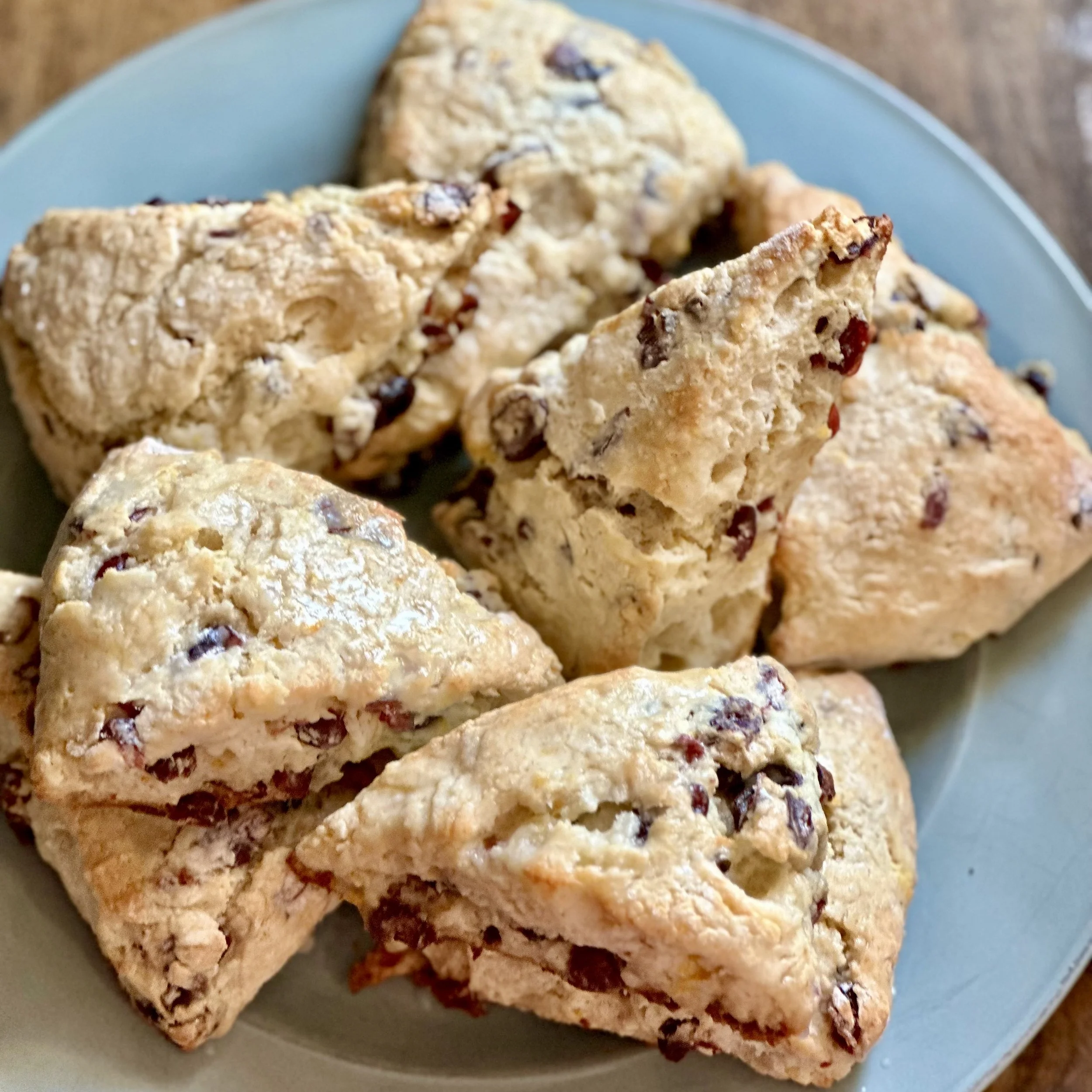 Cranberry Orange Scones
