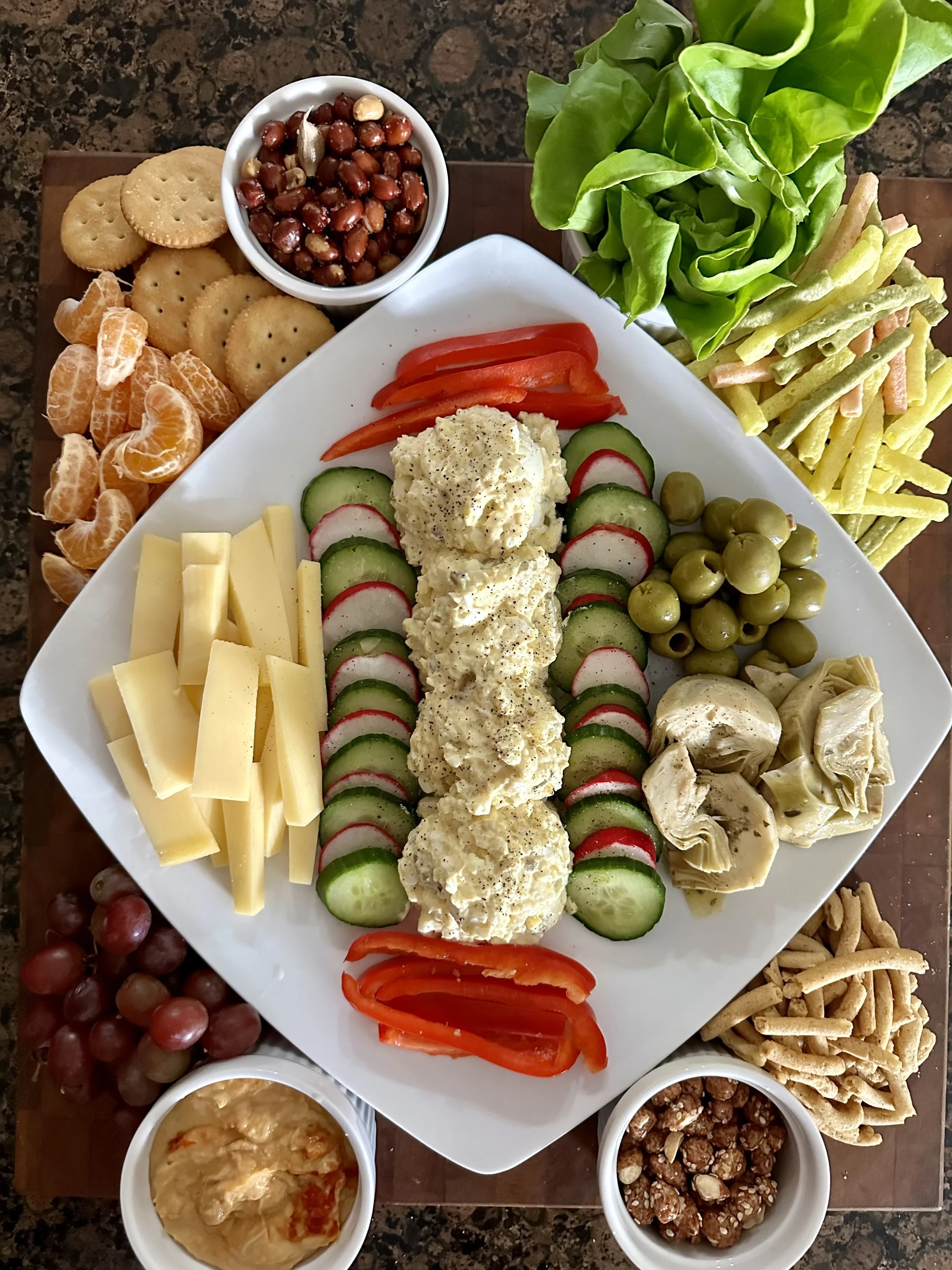 Party Platter: Pickle Infused Egg Salad