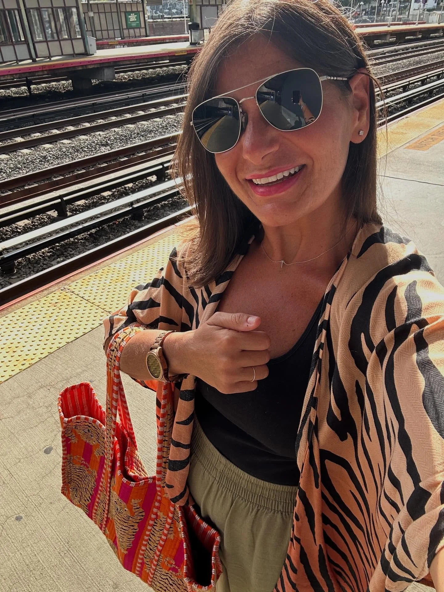 Monday morning thoughts 💭 you can never wear too much tiger 🐅, Tina. Heading to pre-surgical testing and writing about it because one of the only things that got me through the year, aside from friends and family, was writing things down as I exper