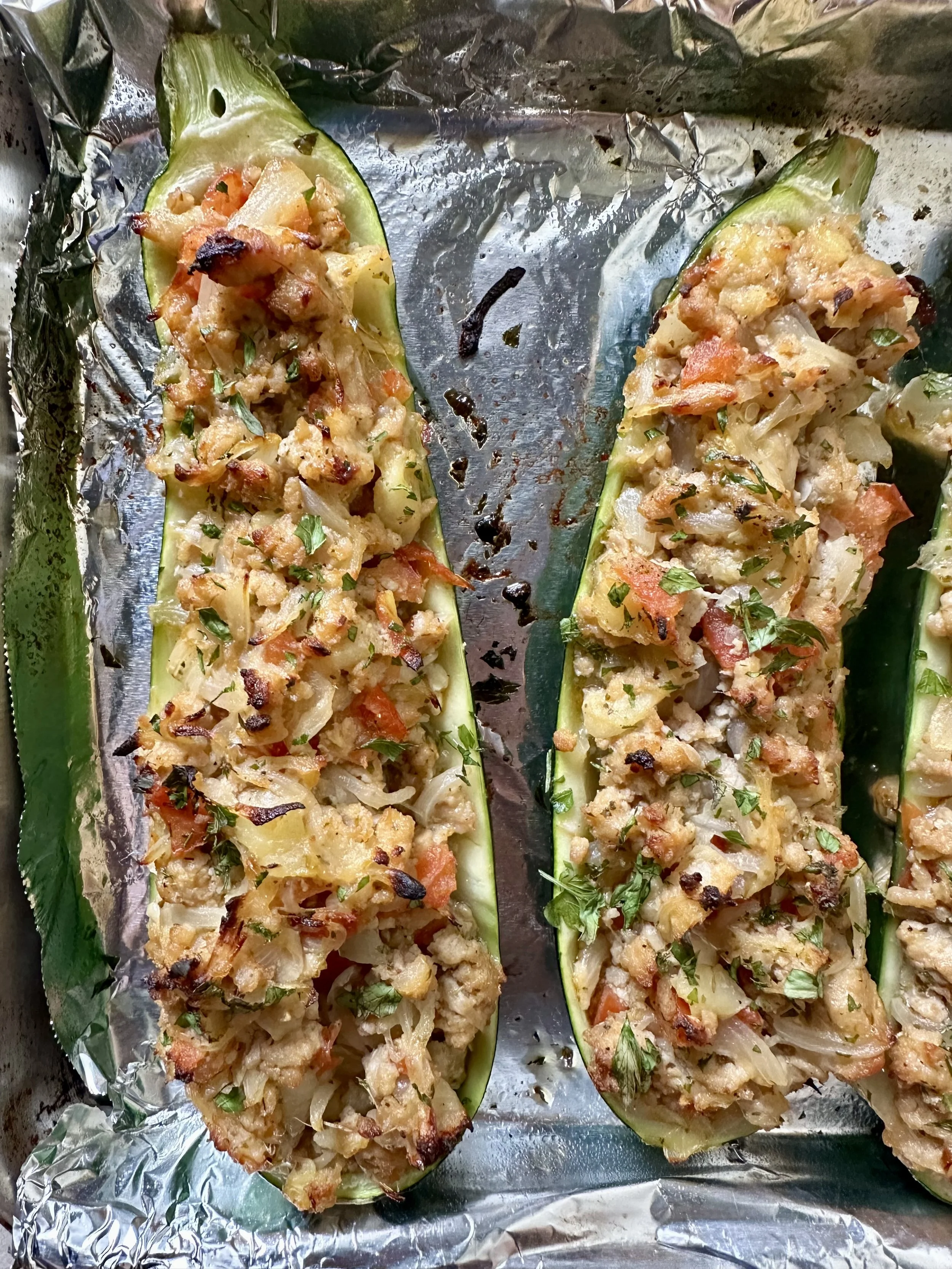 Stuffed Zucchini