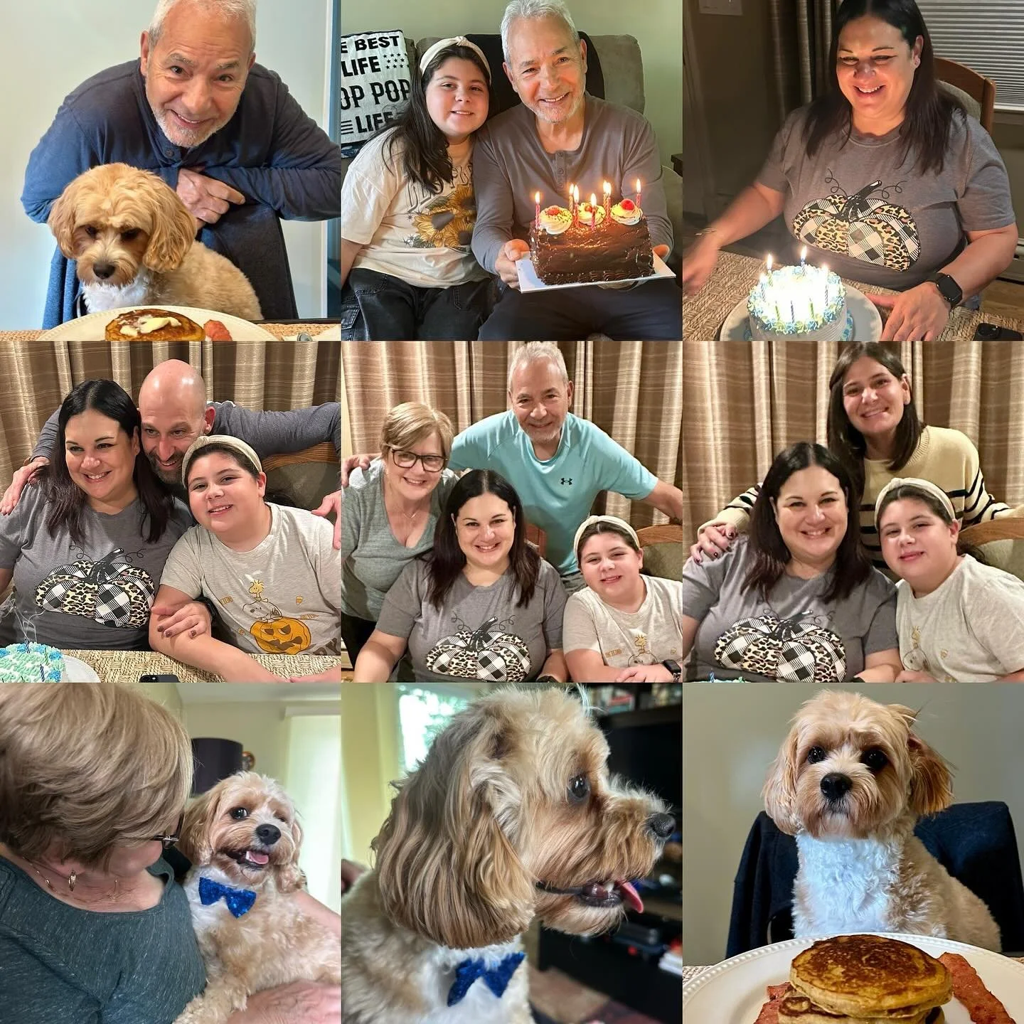 Celebrating 🥳 people I love. Happy Birthday to my beautiful Cousin Danielle and my Uncle Al, the king of cool 😎 and style! And my Aunt Deb who is a wonderful care taker 💜September and October have been filled with family, progress, a lot of love, 
