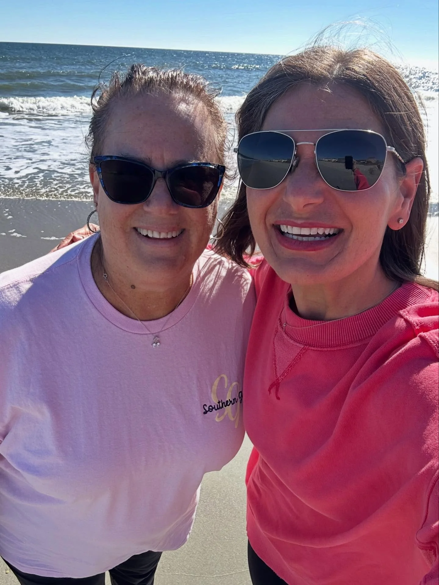 Beautiful and bright day for a drive to the beach! So grateful for the wonderful friends that I&rsquo;ve started to make here who have been so kind and generous with their time and support. Nothing like a beach walk with a friend to reset the mind an
