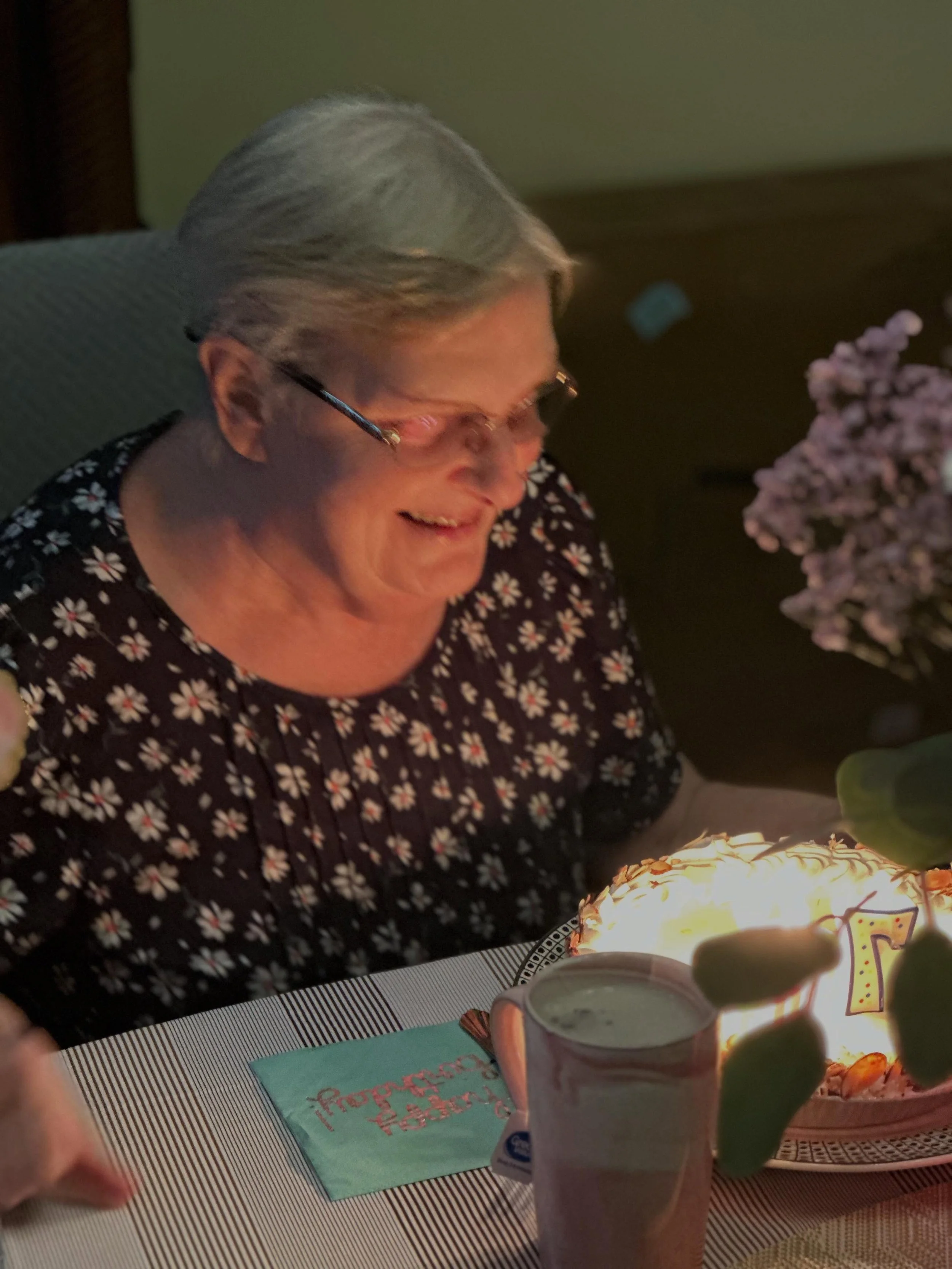 Happy 76th Birthday 🎈 Mom. I hope this year brings you better health, time outside, peace, joy and love ❤️ Love you