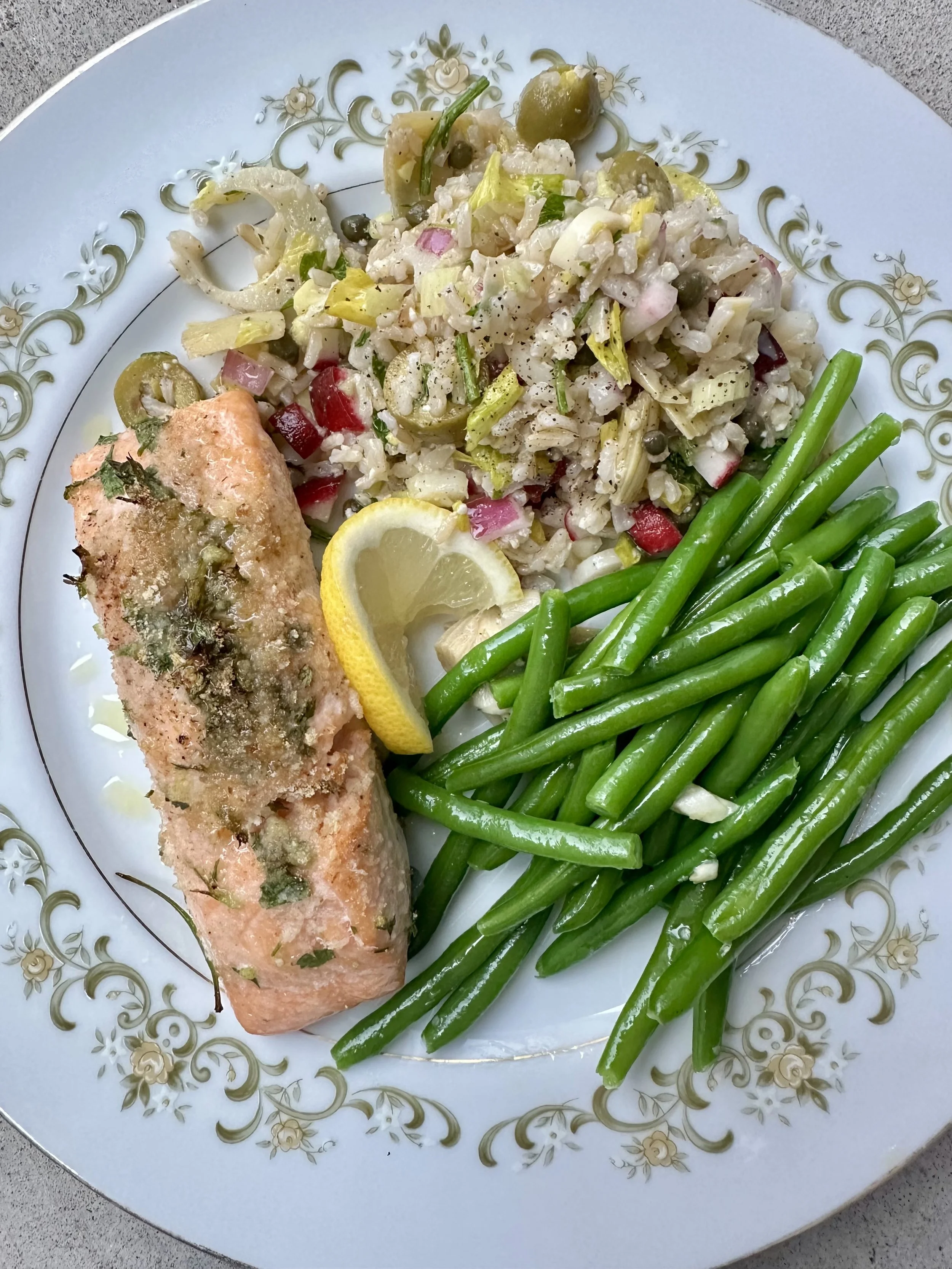 Mediterranean Rice Salad