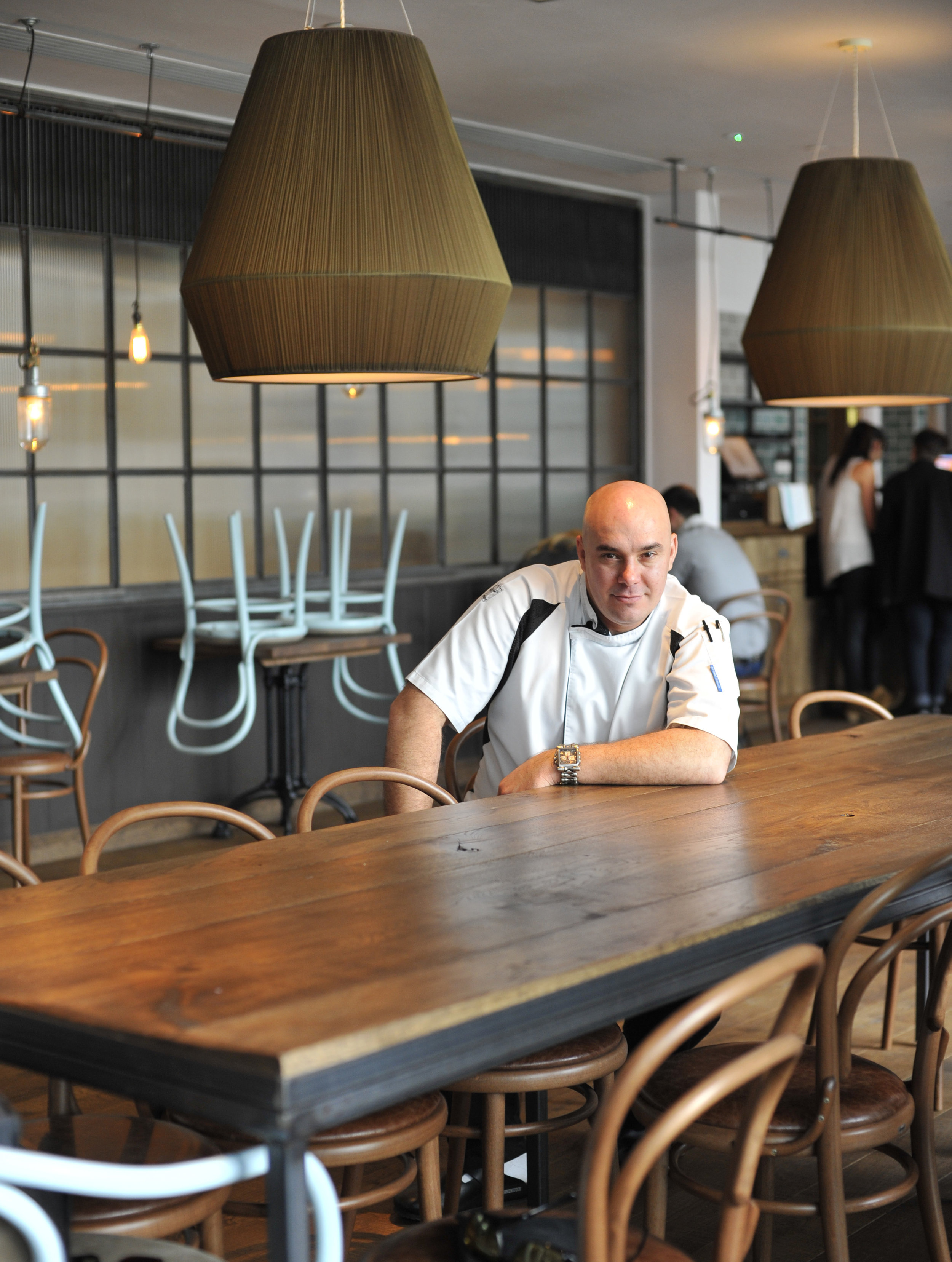  Vagner Matos Head chief at The Pearson Room restaurant Canary Wharf