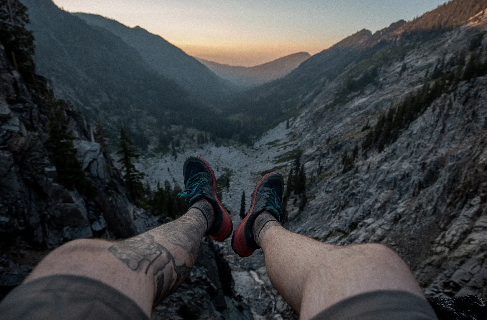 Hanging above Grizzly Meadow. 