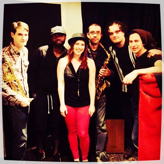 Studio Pic from when we recorded the song at the Backroom Collective 
