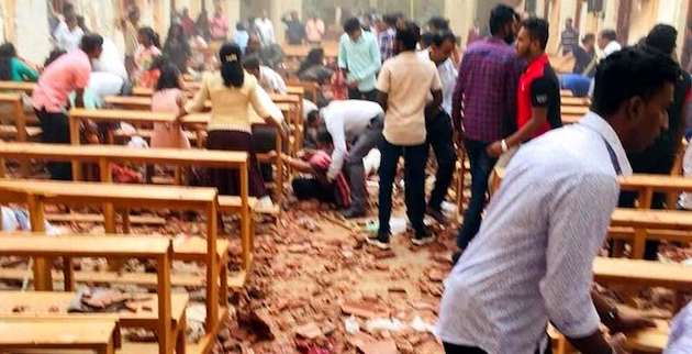 Explosion inside Sri Lanka Church (source: WikiCommons)