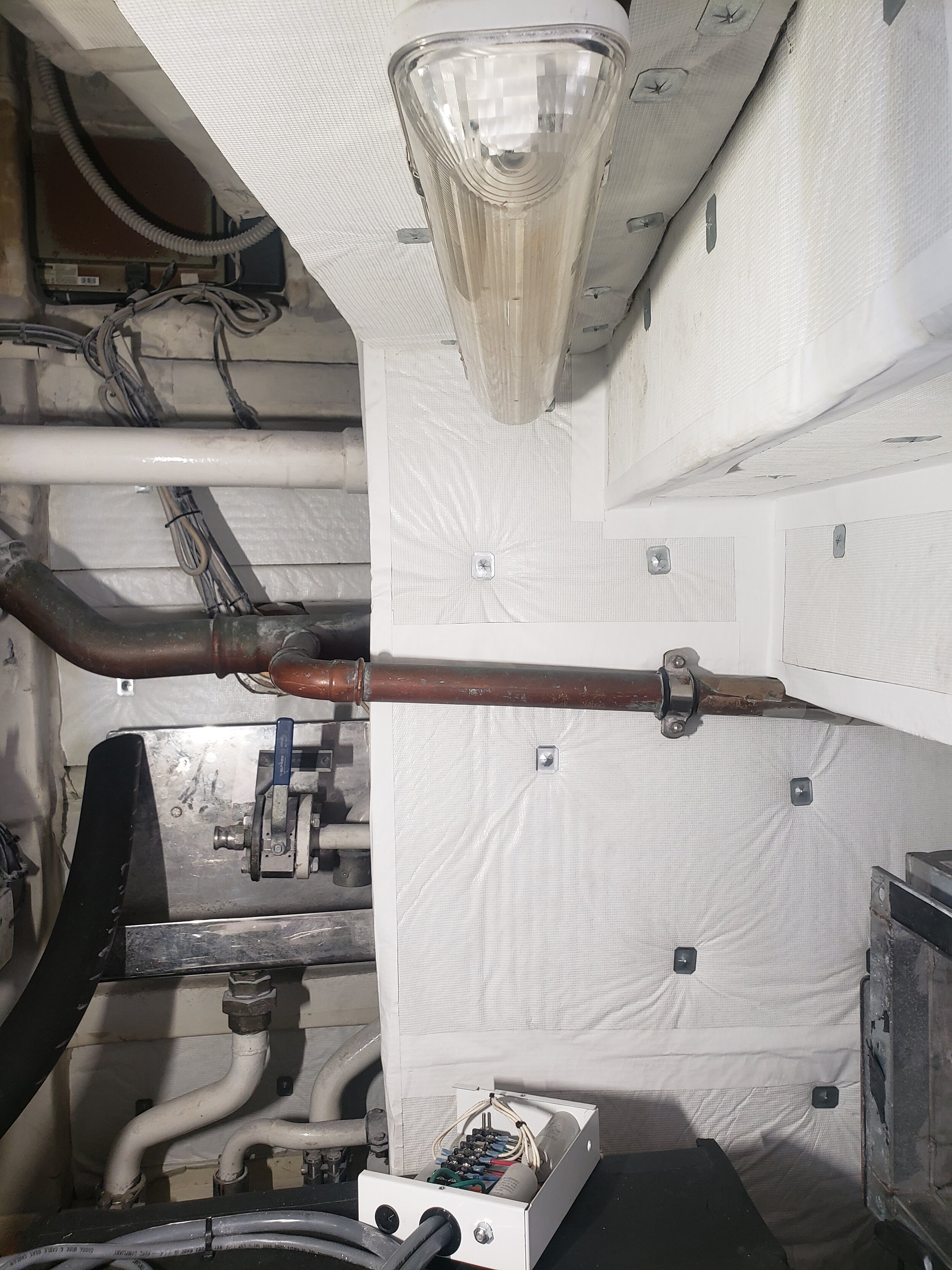 Finished Marine Fireproofing Insulation M/Y Andiamo