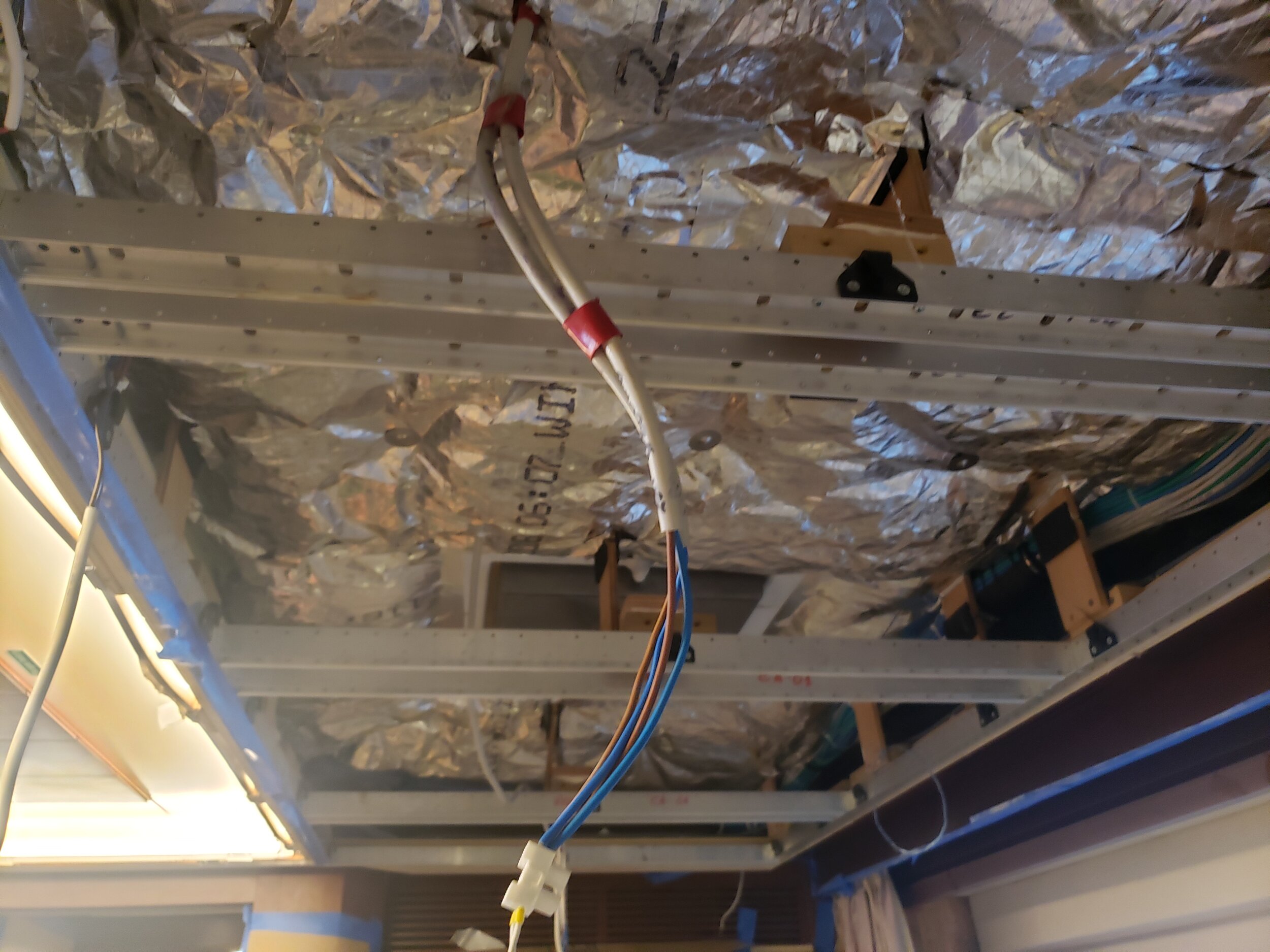  New Marine Grade Micro-lite Thermal Insulation Added To The Overhead In The Main Salon 