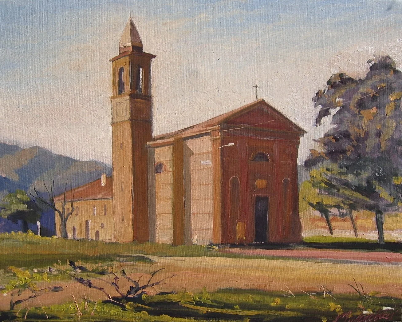 La Chiesa a Varano  16x20