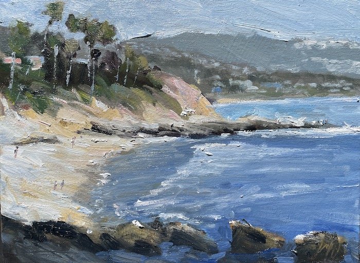 Rockpile Beach 9x12