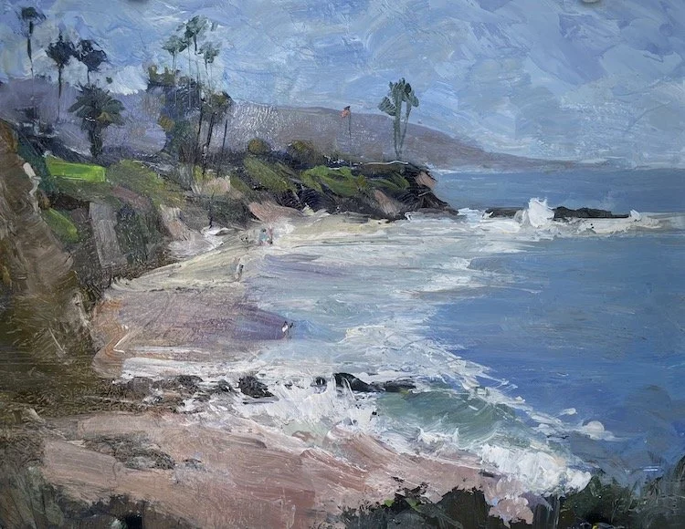 Monument Point Morning 8x10 oil