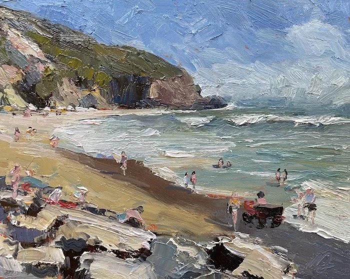 Headlands Bluff Strand 8x10 oil