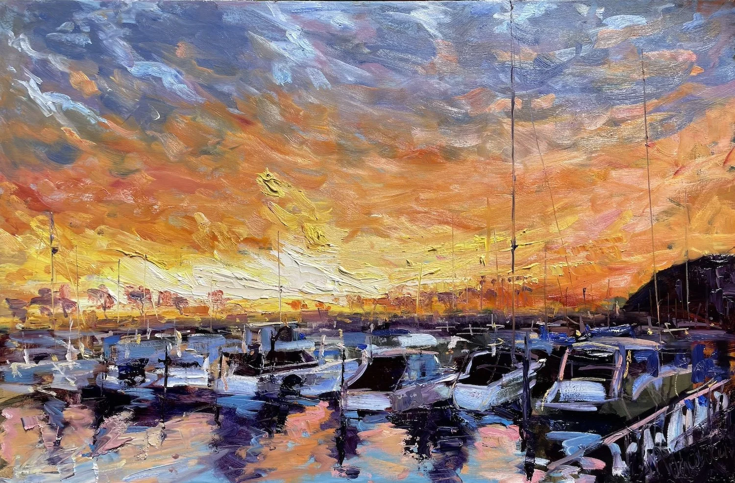 Dana Point Marina 24x36