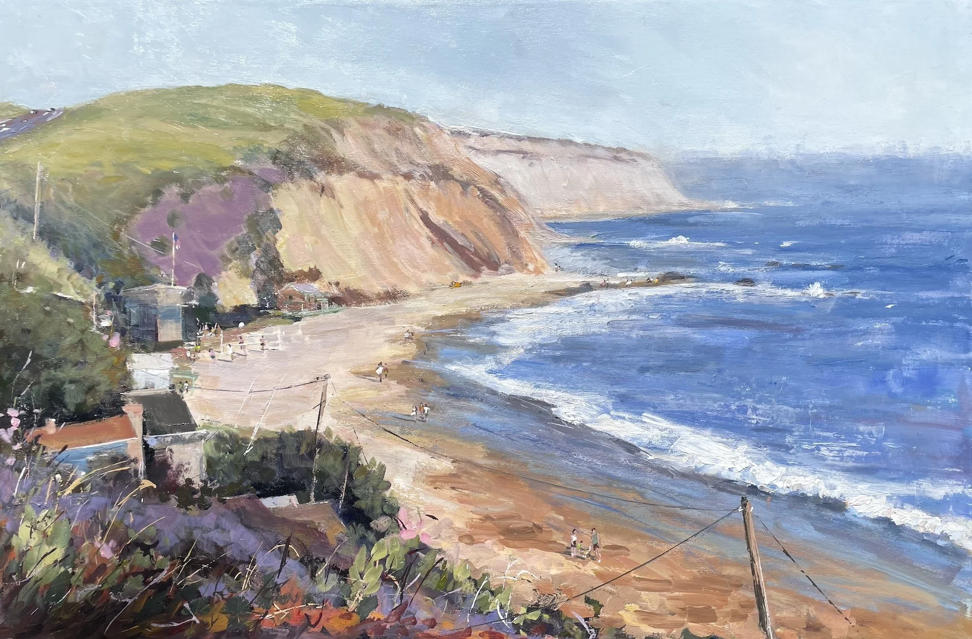 Crystal Cove From the Bluff 24x36. SOLD