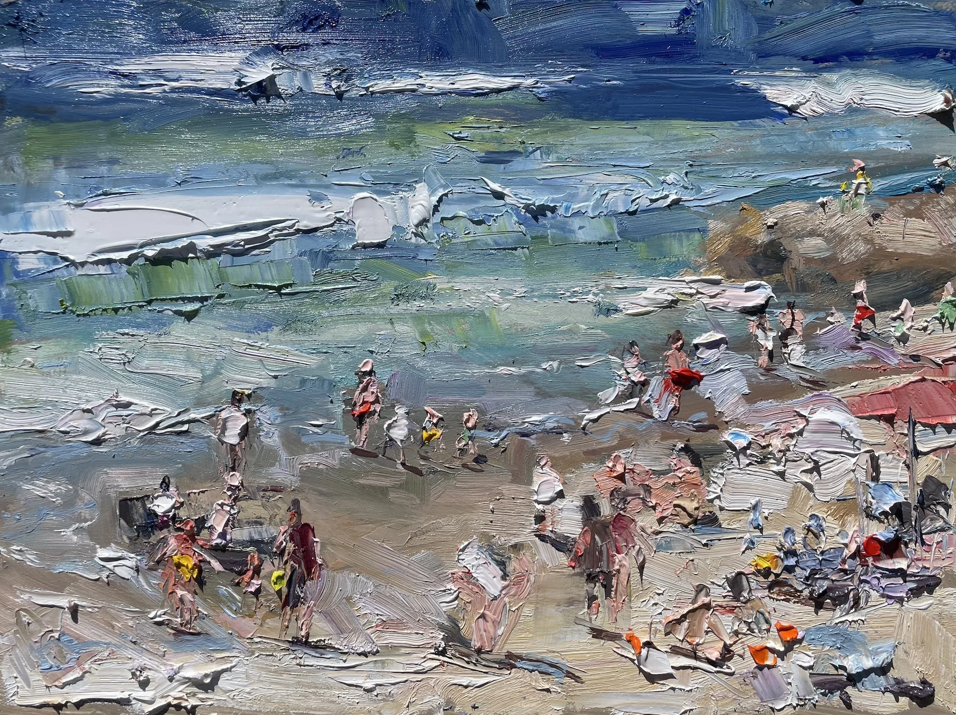 Beach Study - Rockpile