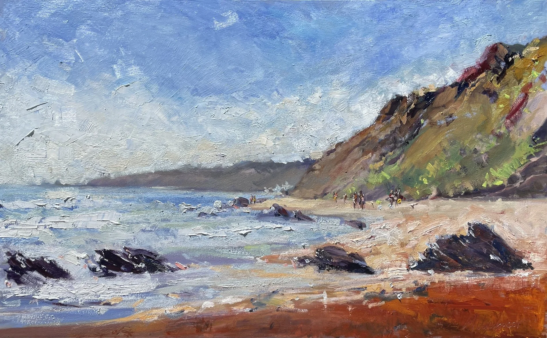 Crystal Cove Bright and Breezy 36x60. SOLD