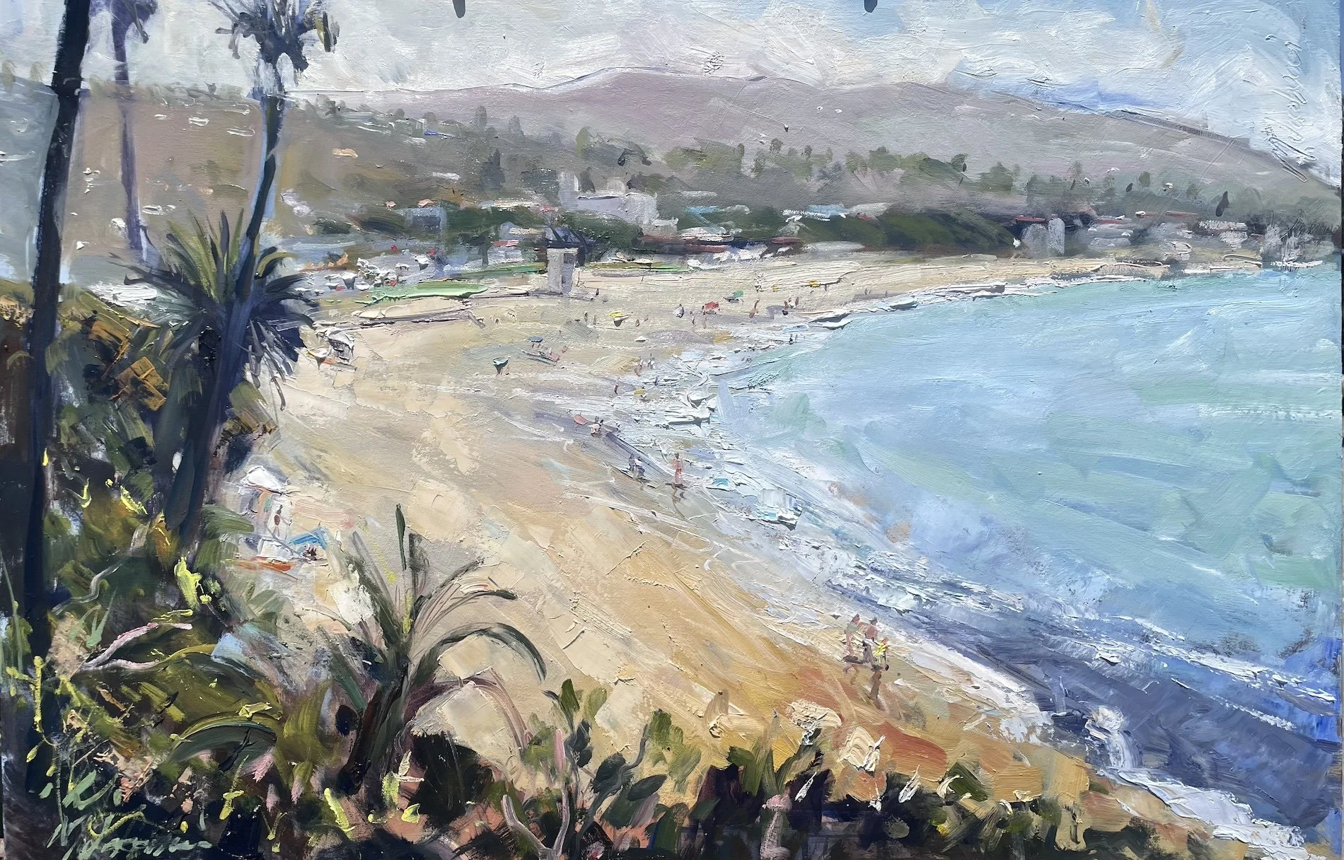 Morning at Main Beach 24x36. SOLD