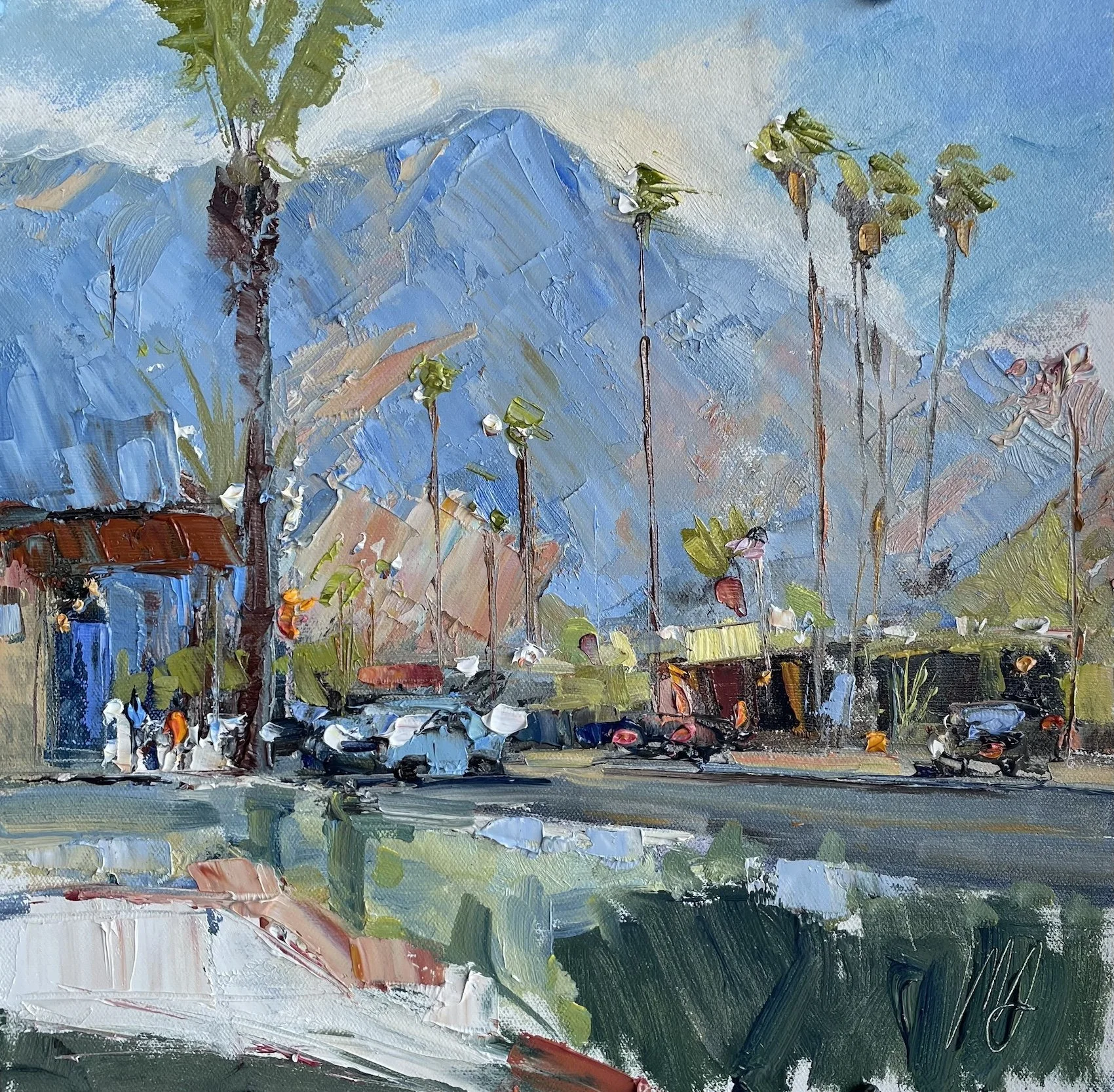 Wind and Light 12x12 Oil