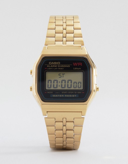 Casio A159WGEA-1EF Gold Digital Watch