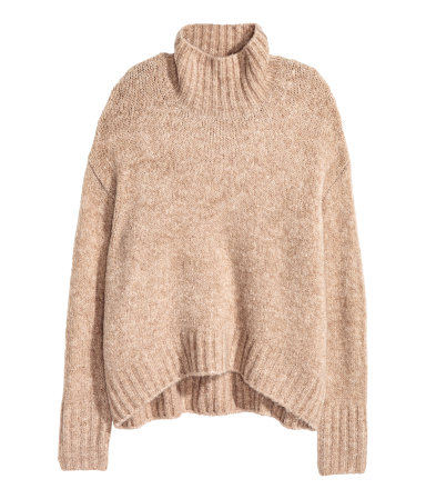 Knit Turtleneck Sweater