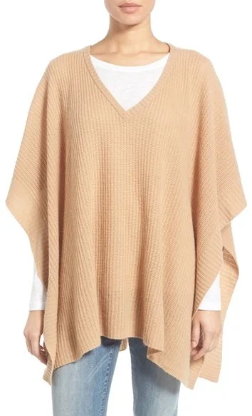 Halogen Cashmere Poncho