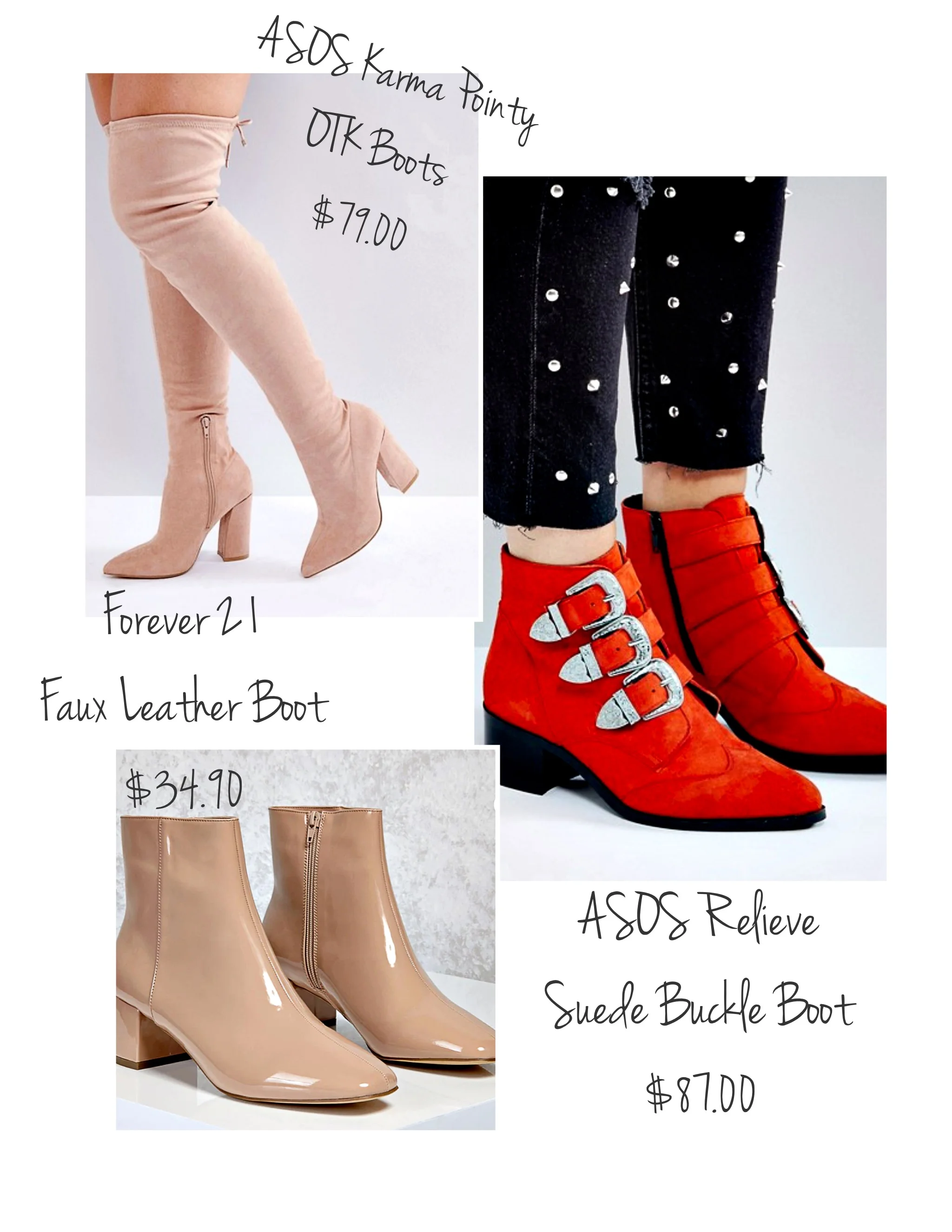 new look wide leg boots