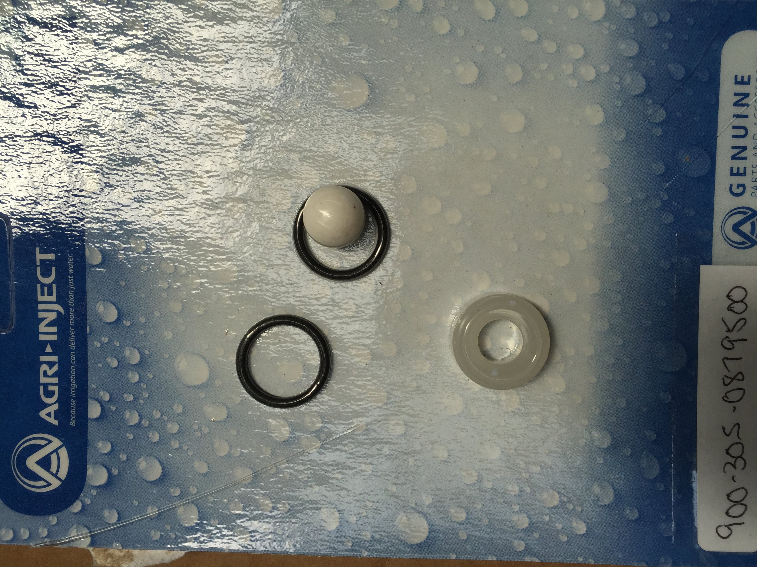 G Kit B40, ball seat and o-ring