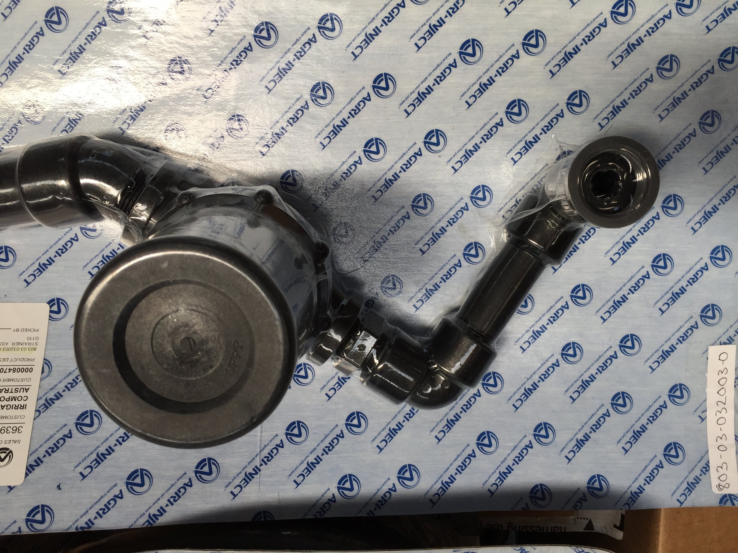 G110 Strainer assembly