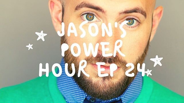 Jason&rsquo;s Power Hour is still going strong! The live show is every week day on YouTube at 10am PT. It will be uploaded to my Facebook page at the end of the live broadcast! Thx for watching!