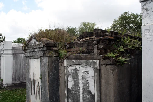 The weathered tombs were what I really came to New Orleans to see.