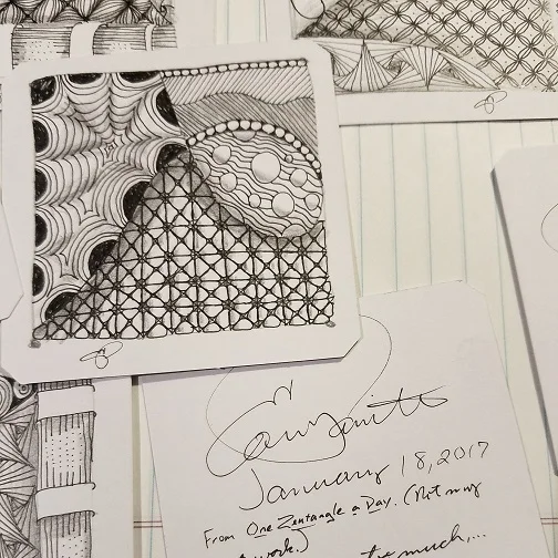 Zentangles / creative journals
