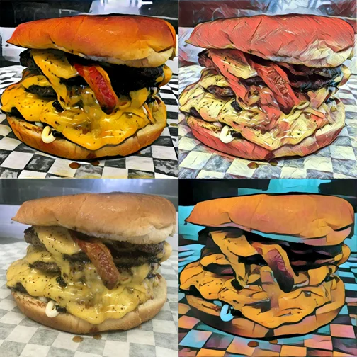 Hamburger (Made locally by Daniel's Burgers )