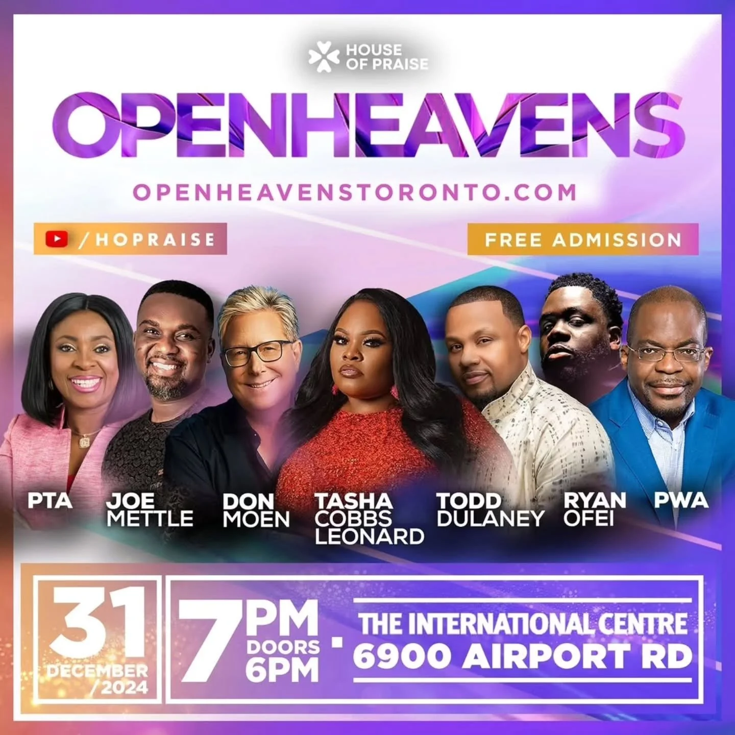 Happy New Year! Meet these amazing artists in a city near you! Swipe left ⬅️

#toronto meet @joemettle @openheavenstoronto 

#northcarolina meet @jumboaniebietofficial @jhbcharlotte 

#calgary meet @timgodfreyworld @therealsinach @chevellefranklyn @n
