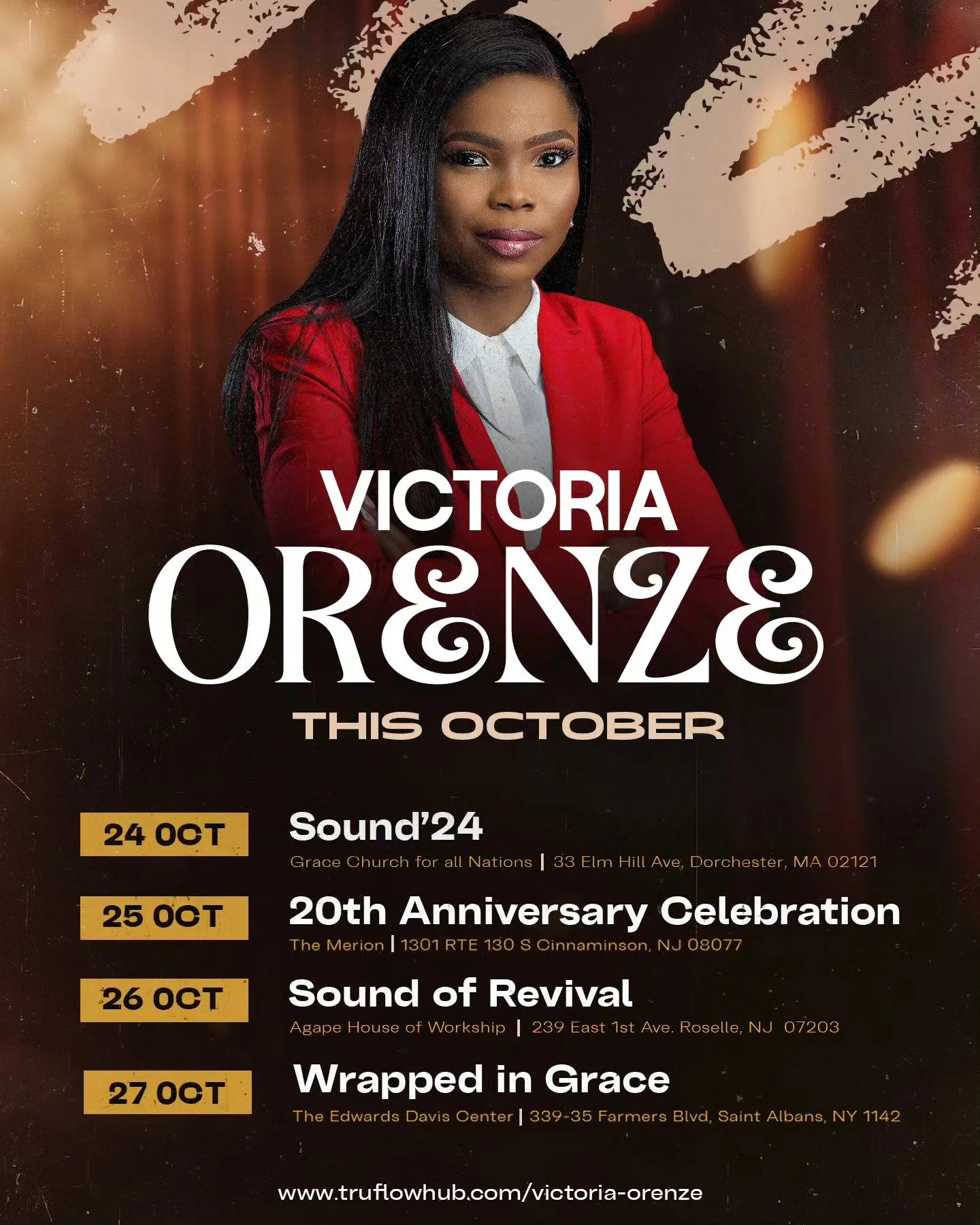 This week.... join @victoriaorenze for a time of worship. See the link in bio 👆 for details.