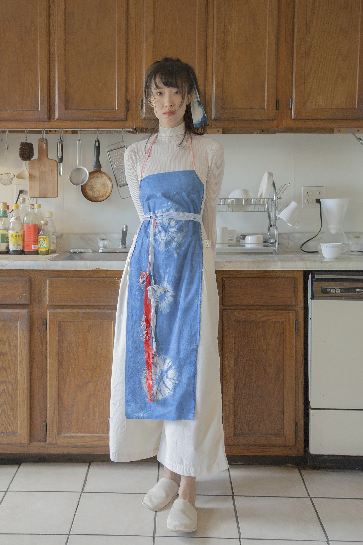 Apron 1 /with snow flakes/