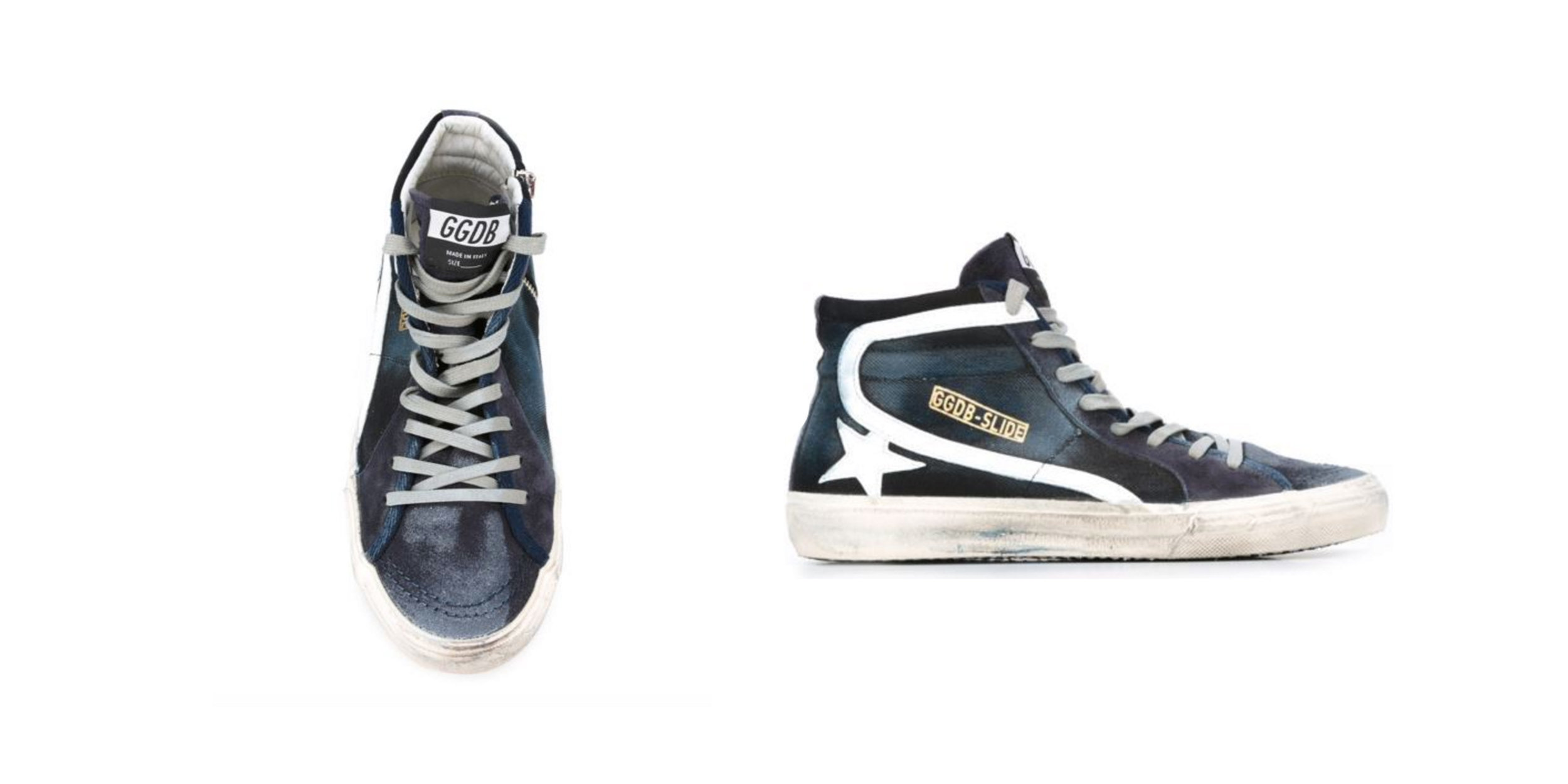 SPLURGE: High Top Sneakers, GGDB , $495