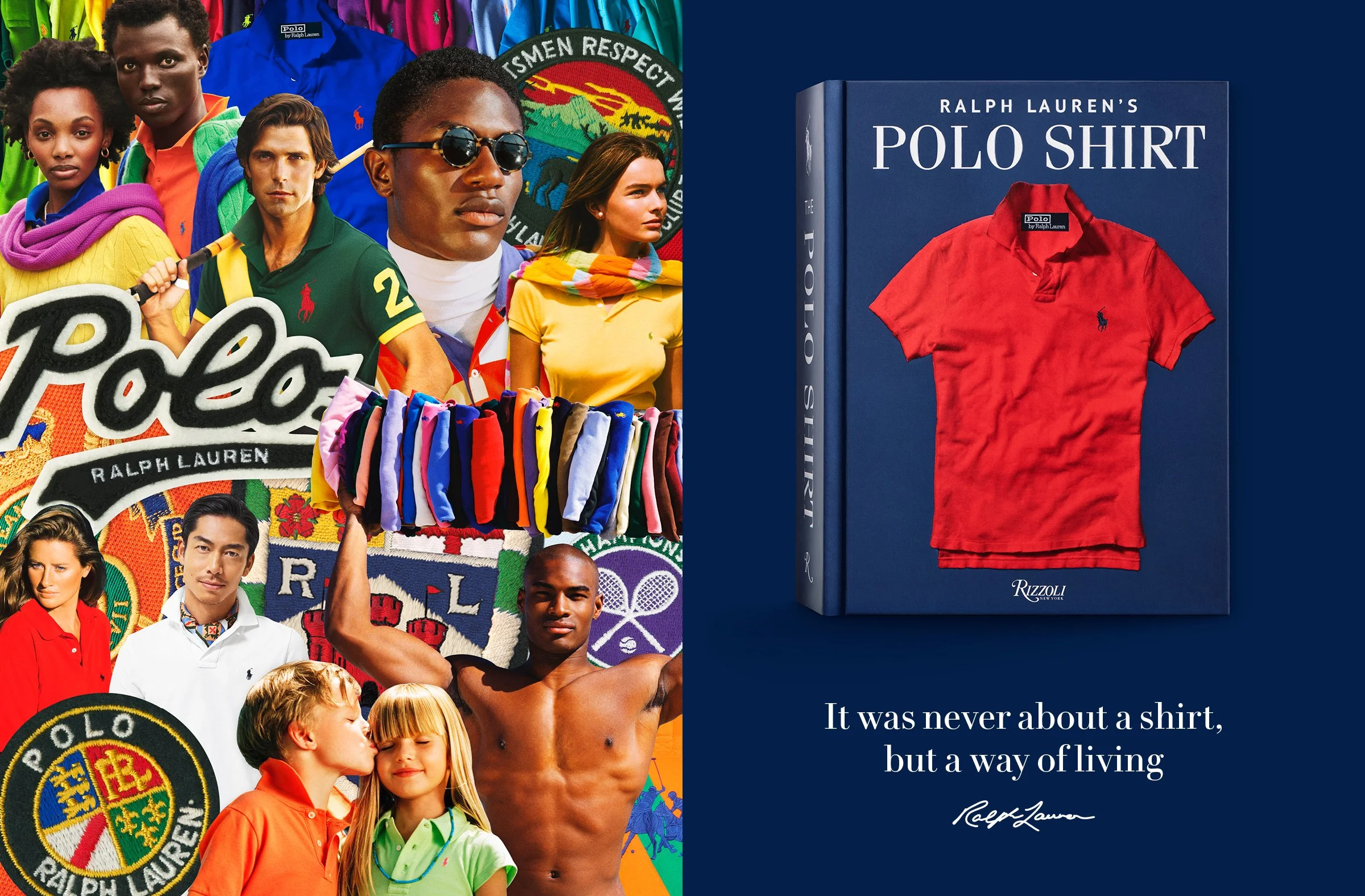 Ralph Lauren Spring 2022 - Polo Shirt campaign 